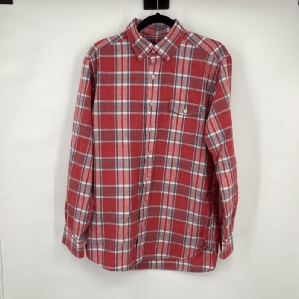 Mens Vineyard Vines Crosby Button‎ Down Long Sleeved Cotton Large